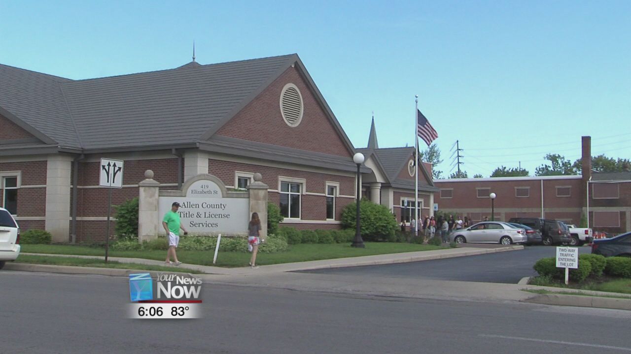 BMV lines out the door as they reopen